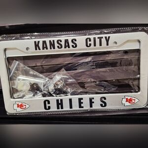 Kansas City Chiefs License Plate Frame